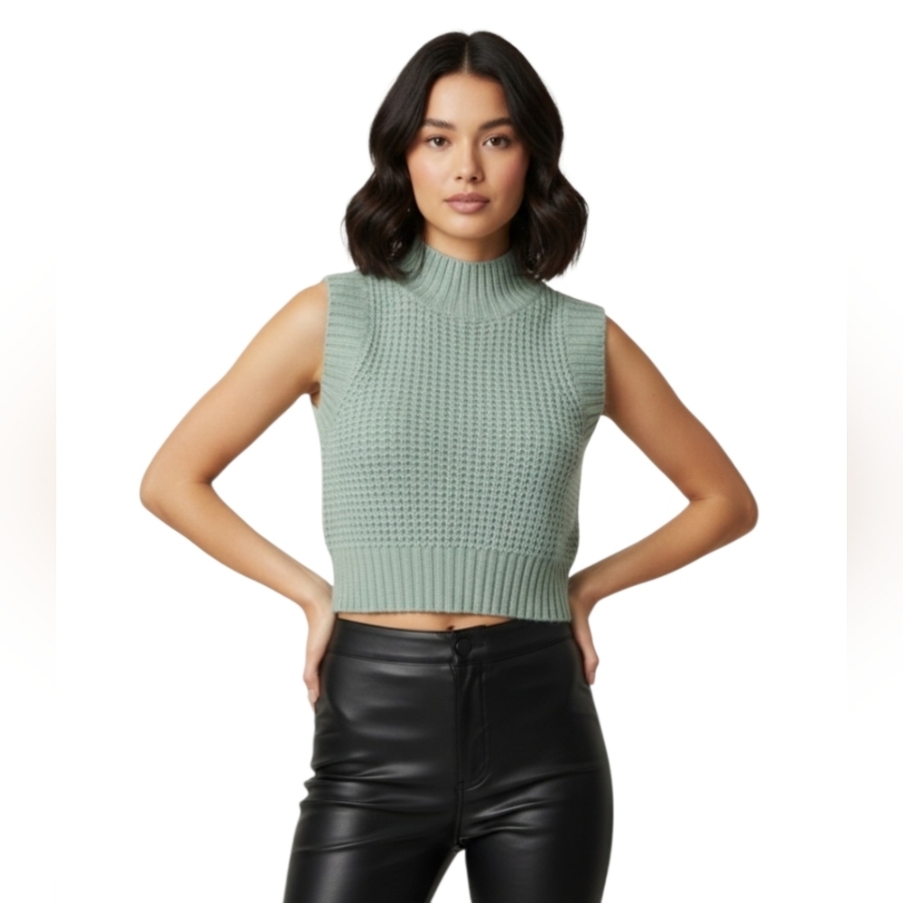 Jessica Simpson Soft Green Knit Sweater